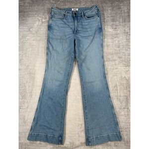 Wrangler Jeans Womens 32x34 Blue Denim Retro High Rise Trouser Flare Bootcut